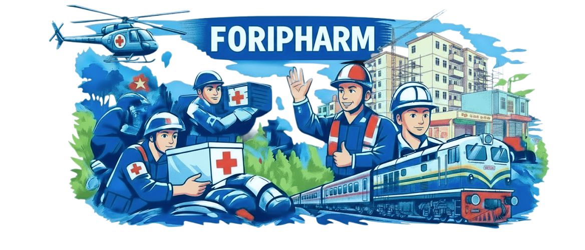 Foripharm hỗ trợ thuốc men cho tuyến đầu và vận chuyển đường dài