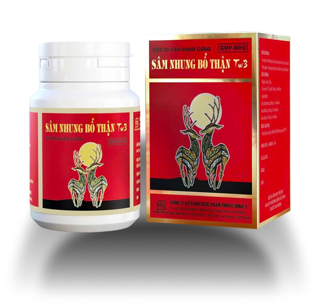 Sâm Nhung Bổ Thận TW3