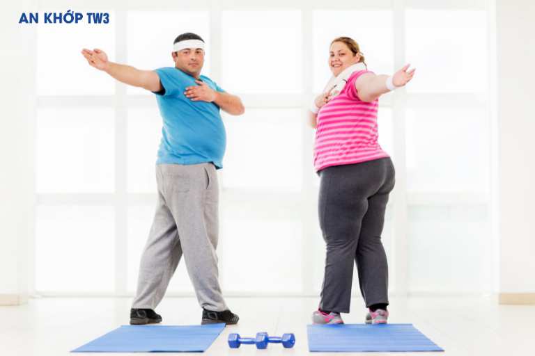 Thừa cân, béo phì làm tăng áp lực lên các khớp