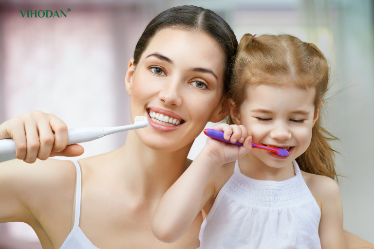 Giữ gìn vệ sinh răng miệng để phòng ngừa viêm họng cấp