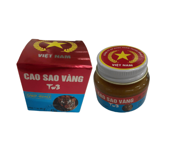 Cao sao vàng TW3 20g